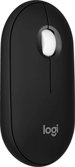 Logitech M350s Pebble Mouse 2 black, Logi Bolt, USB/Bluetooth