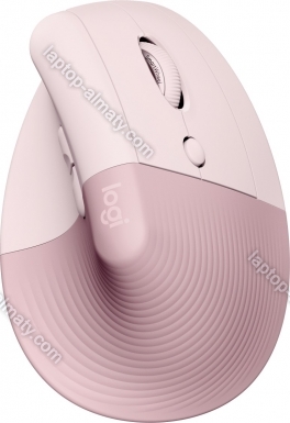 Logitech lift vertical Ergonomic Mouse, Rose, Logi Bolt, USB/Bluetooth