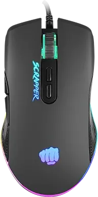 Natec Fury Scrapper Gaming Mouse black, USB