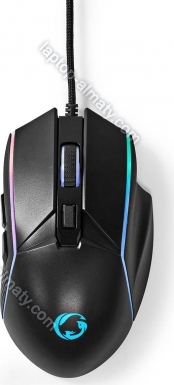 Nedis Gaming Mouse 7200dpi, black, USB