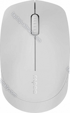 Rapoo M100 Silent light grey, USB/Bluetooth