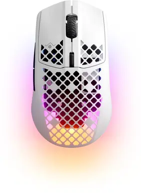 SteelSeries Aerox 3 wireless Snow 2022 Edition, white, USB/Bluetooth