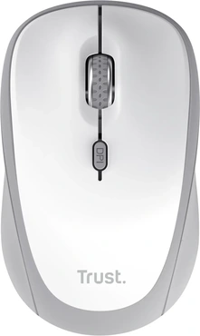 Trust Yvi+ Compact Multi-Device wireless Mouse white, USB/Bluetooth