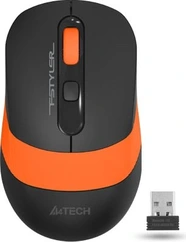 A4Tech FSTYLER Collection FG10 wireless Mouse black/orange, USB