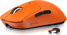 Attack Shark X3 wireless Gaming Mouse orange, USB/Bluetooth