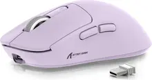 Attack Shark X3 wireless Gaming Mouse lilac, USB/Bluetooth