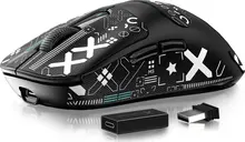 Attack Shark X3Pro wireless Gaming Mouse black, incl. Grip Tape, USB/Bluetooth