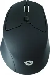 Conceptronic LORCAN ERGO Bluetooth 3.0 mouse black, Bluetooth