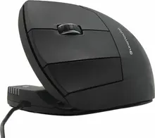 Contour Design UniMouse vertical mouse, black matte, left hander, USB