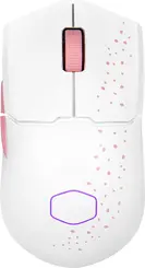 Cooler Master MasterMouse MM712 Gaming mouse white/pink, Sakura Limited Edition, USB/Bluetooth