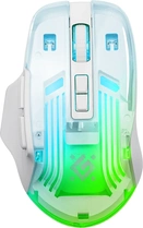 Defender Astro elite GM-056 wireless Gaming Mouse transparent/white, USB