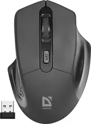 Defender date MB-345 wireless Optical Mouse black, USB