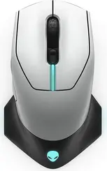 Dell Alienware AW610M wired/Wireless Gaming Mouse, Lunar Light, USB