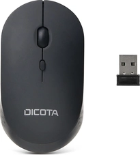 Dicota SILENT V2 wireless Mouse black, USB