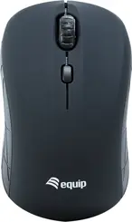 Equip Life wireless optical mini mouse black, USB