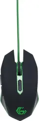 Gembird Gaming Mouse 001 black/green, USB