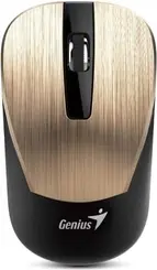 Genius NX-7015 V2 wireless BluEye Mouse gold/black, USB