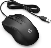 HP 105 wired Mouse, black, USB