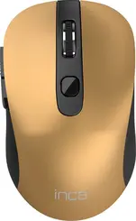 Inca IWM-233RG Silent wireless Mouse gold/black, USB