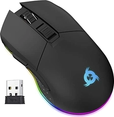 Klim Blaze rechargeable wireless Gaming Mouse black, USB