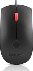 Lenovo Fingerprint Biometric Mouse Gen2, black/red, USB