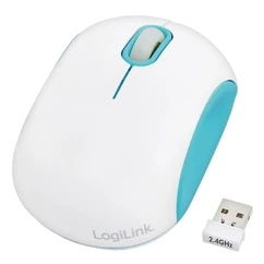 LogiLink Cooper radio white/blue, USB