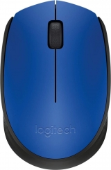 Logitech M171 wireless Mouse blue, USB