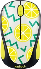 Logitech M317c wireless Mouse lemon, USB