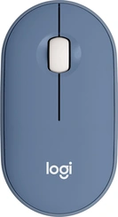 Logitech M350 Pebble wireless Mouse blueberry, USB/Bluetooth
