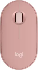 Logitech M350s Pebble Mouse 2 pink, Logi Bolt, USB/Bluetooth