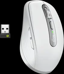 Logitech MX Anywhere 3 for Business, Pale Grey, Logi Bolt, USB/Bluetooth