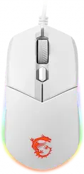 MSI Clutch GM11 Gaming Mouse white, USB