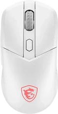 MSI Versa 300 Elite wireless Gaming Mouse white, USB/Bluetooth