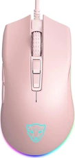 Motospeed V70 RGB Gaming Mouse, pink, USB
