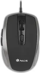 NGS Tick wired Mouse silver, USB