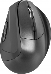 Natec Crake vertical wireless Mouse black, USB