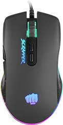 Natec Fury Scrapper Gaming Mouse black, USB