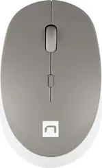 Natec Harrier 2 wireless Mouse white/grey, Bluetooth