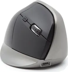 Ordissimo vertical Ergonomic wireless Mouse black/grey, USB