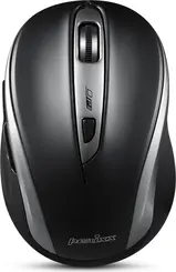 Perixx PERIMICE-721 IB wireless Ergonomic Mouse black/silver, USB