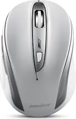 Perixx PERIMICE-721 SW wireless Ergonomic Mouse white/silver, USB
