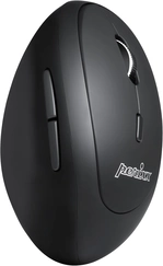 Perixx PERIMICE-819 wireless Ergonomic vertical Mouse black, USB/Bluetooth