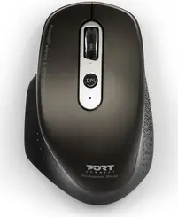 Port Designs wireless rechargeable Office Executive Mouse, USB/Bluetooth