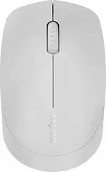 Rapoo M100 Silent light grey, USB/Bluetooth