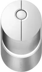 Rapoo Ralemo Air 1 Multi-mode wireless Charging Mouse white/silver, USB/Bluetooth
