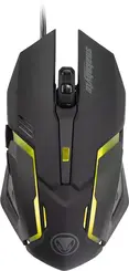 Snakebyte Game:Mouse black/yellow, USB