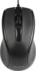Targus Full-Size Optical Antimicrobial wired Mouse black, USB