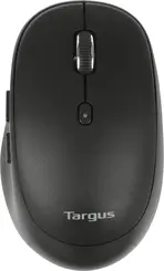 Targus midsize Comfort Multi-Device Antimicrobial wireless Mouse black, USB/Bluetooth