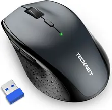 TeckNet Classic 2.4G wireless, grey, USB