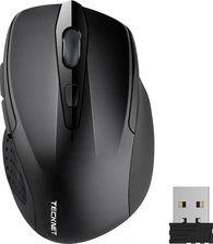 TeckNet Pro 2.4G wireless, black, USB